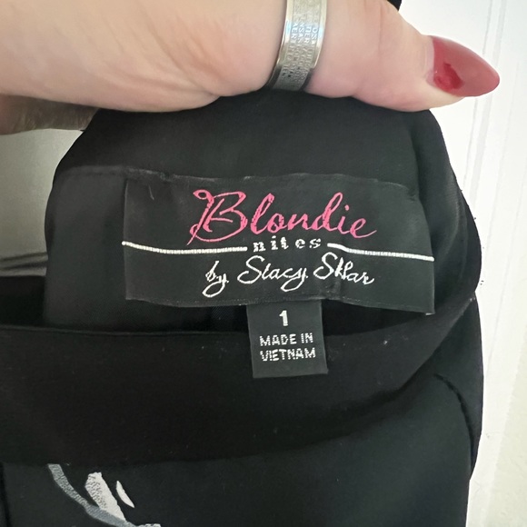 Floral Mermaid Prom Dress - Picture 9 of 12